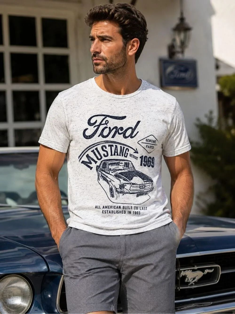 Ford Mustang 1969 Official Licensed Limited Edition Graphic T Shirt XXL Rare
